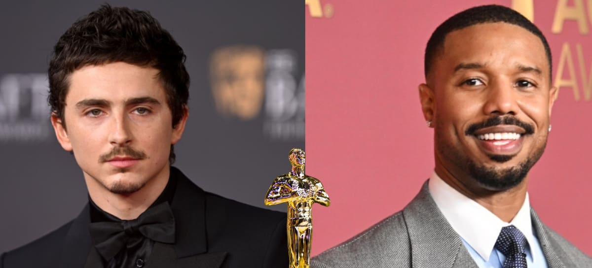 Timothée Chalamet y Michael B. Jordan // Fotos: Getty Images