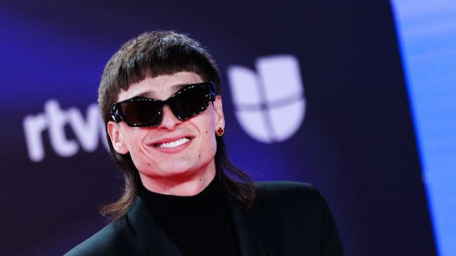 Peso Pluma attends the 24th Annual Latin GRAMMY Awards at FIBES Conference and Exhibition Centre on November 16, 2023 in Seville, Spain. Patricia J. Garcinuno/WireImage