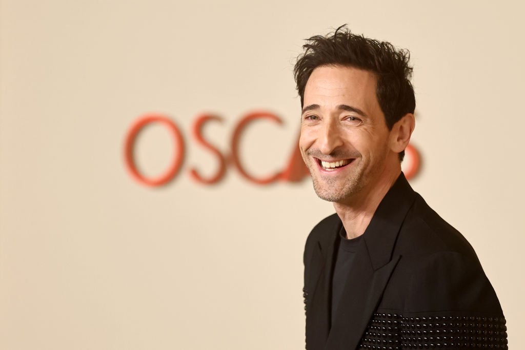 Adrien Brody attends the 97th Annual Oscars Nominees Dinner at the Academy Museum of Motion Pictures on February 25, 2025 in Los Angeles, California. Emma McIntyre/WireImage