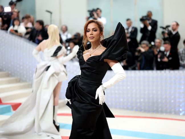 Anitta attends The 2023 Met Gala Celebrating «Karl Lagerfeld: A Line Of Beauty» at The Metropolitan Museum of Art on May 01, 2023 in New York City. Mike Coppola/Getty Images