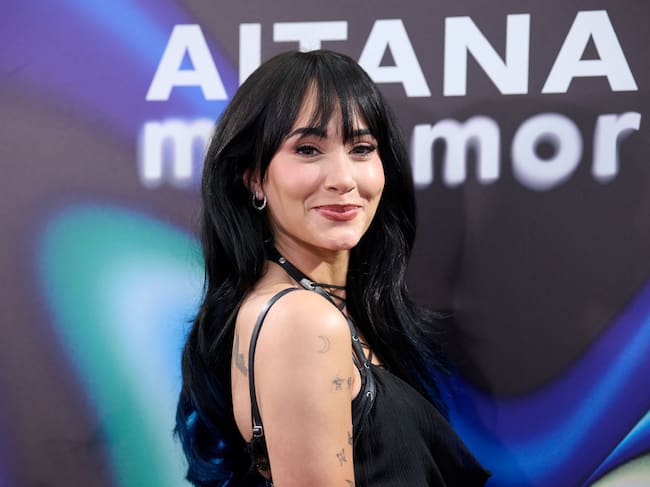 Aitana attends the ‘Aitana: Metamorfosis’ premiere at the Metamorfosis Estudio on February 20, 2025 in Madrid, Spain. Carlos Alvarez/Getty Images