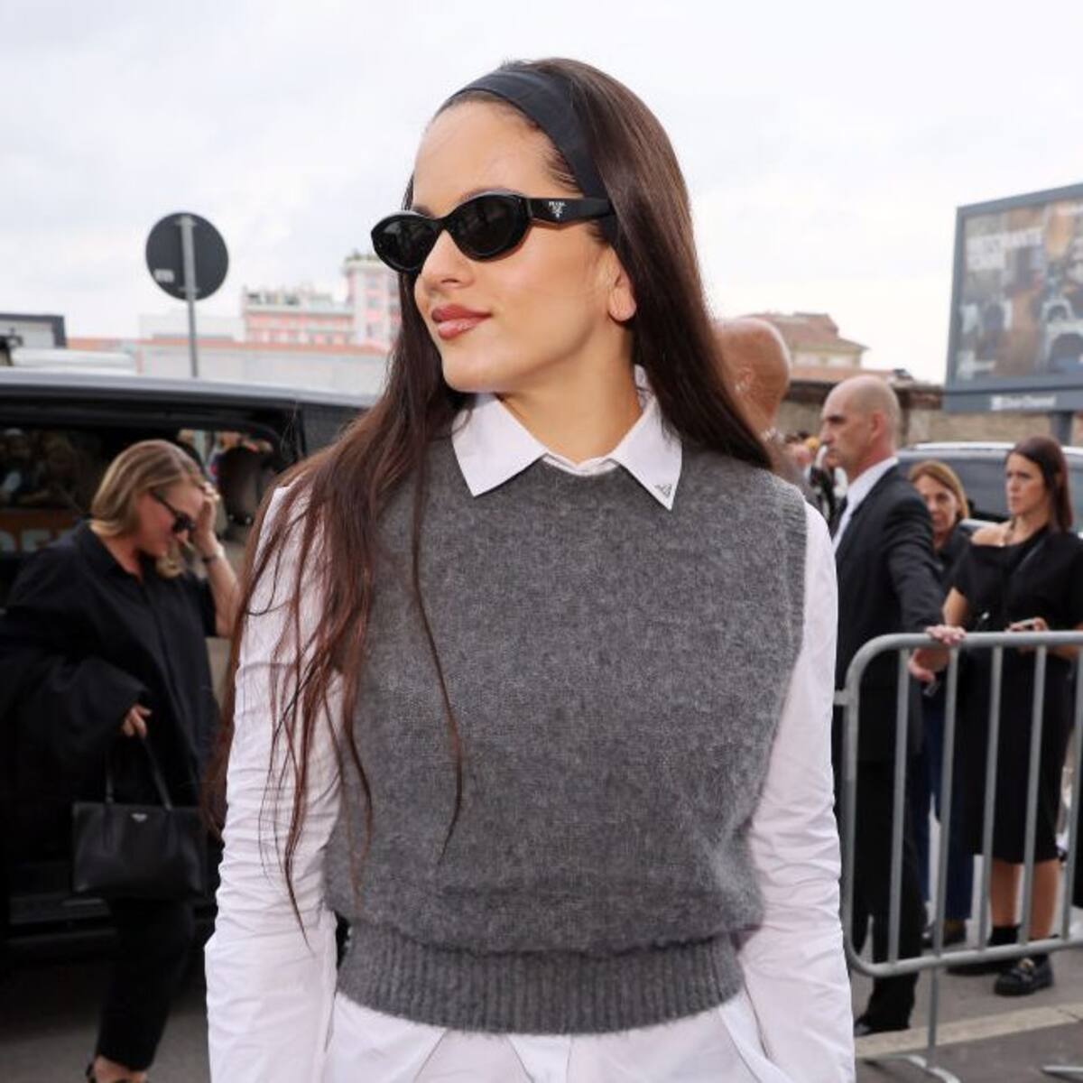 Rosalía & Kylie Jenner Reunion at the Fashion Week