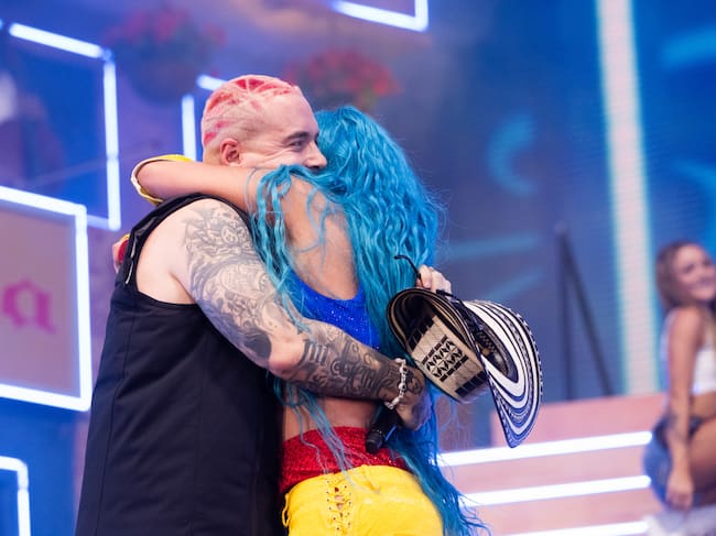 Karol G invitó a J Balvin a su actuación en Coachella en 2022. Scott Dudelson/Getty Images for Coachella