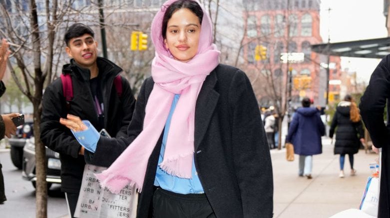 Rosalia is seen on December 28, 2023 in New York City. Gotham/GC Images