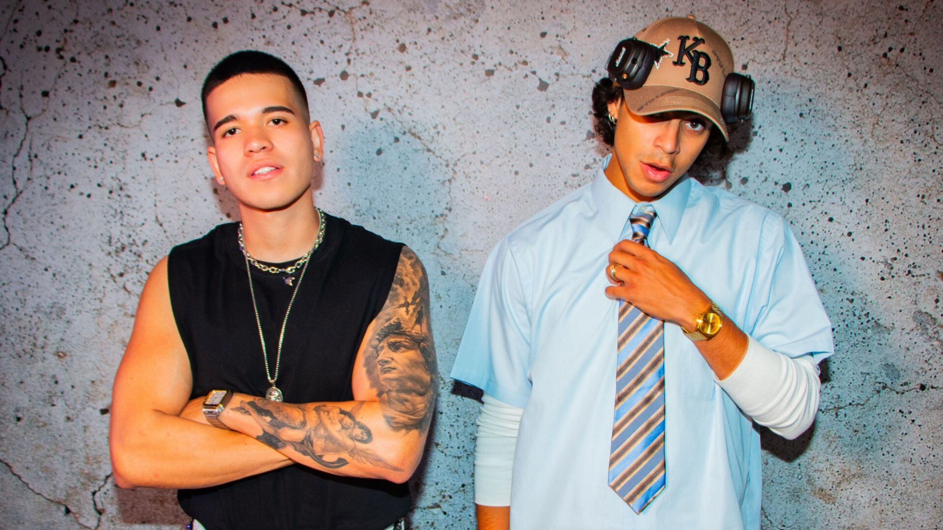 ROBI y Kobi para el video musical de ‘Ganas de Verte’.