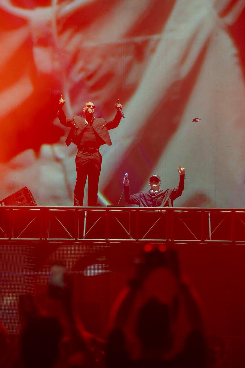 Bizarrap y Daddy Yankee en el Ultra Music Fest de Miami 2026