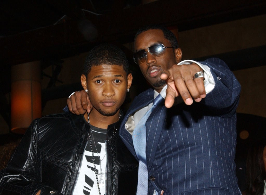 Usher and Sean «P. Diddy» Combs. KMazur/WireImage