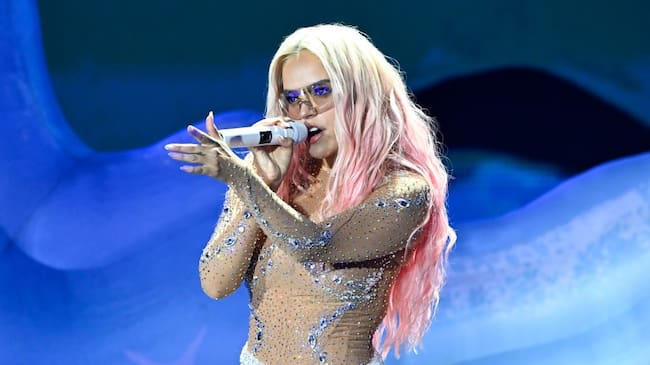 Karol G performs at Levi’s Stadium on August 14, 2023 in Santa Clara, California. Steve Jennings / Getty Images