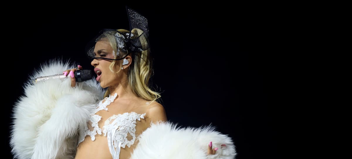 Bad Gyal en el Más Cara Tour en Madrid, España, el 12 de abril de 2026.