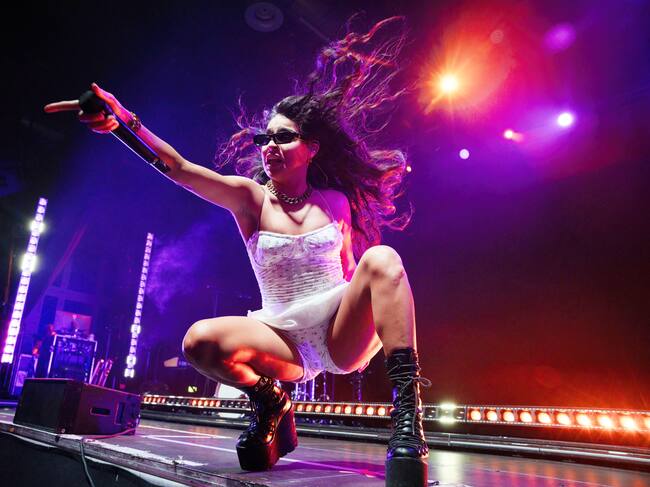 Jessie Reyez en su concierto de Berlin.
