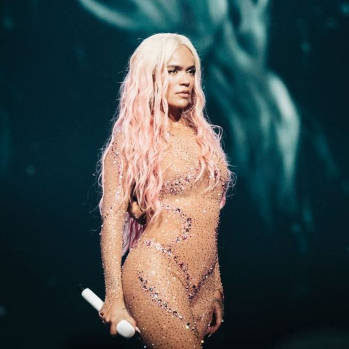 Karol G Breaks Down in Tears During Her Concert in Berlin: VIDEO