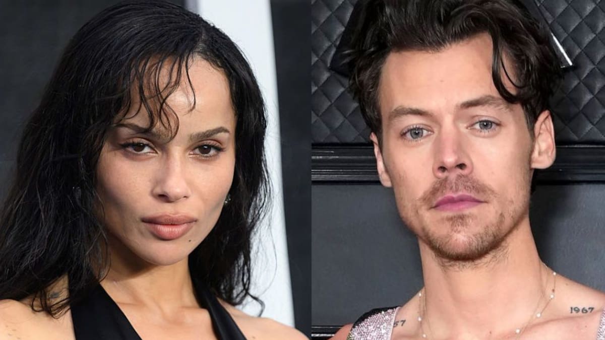 Harry Styles and Zoë Kravitz Fuel Dating Rumors With Viral Video