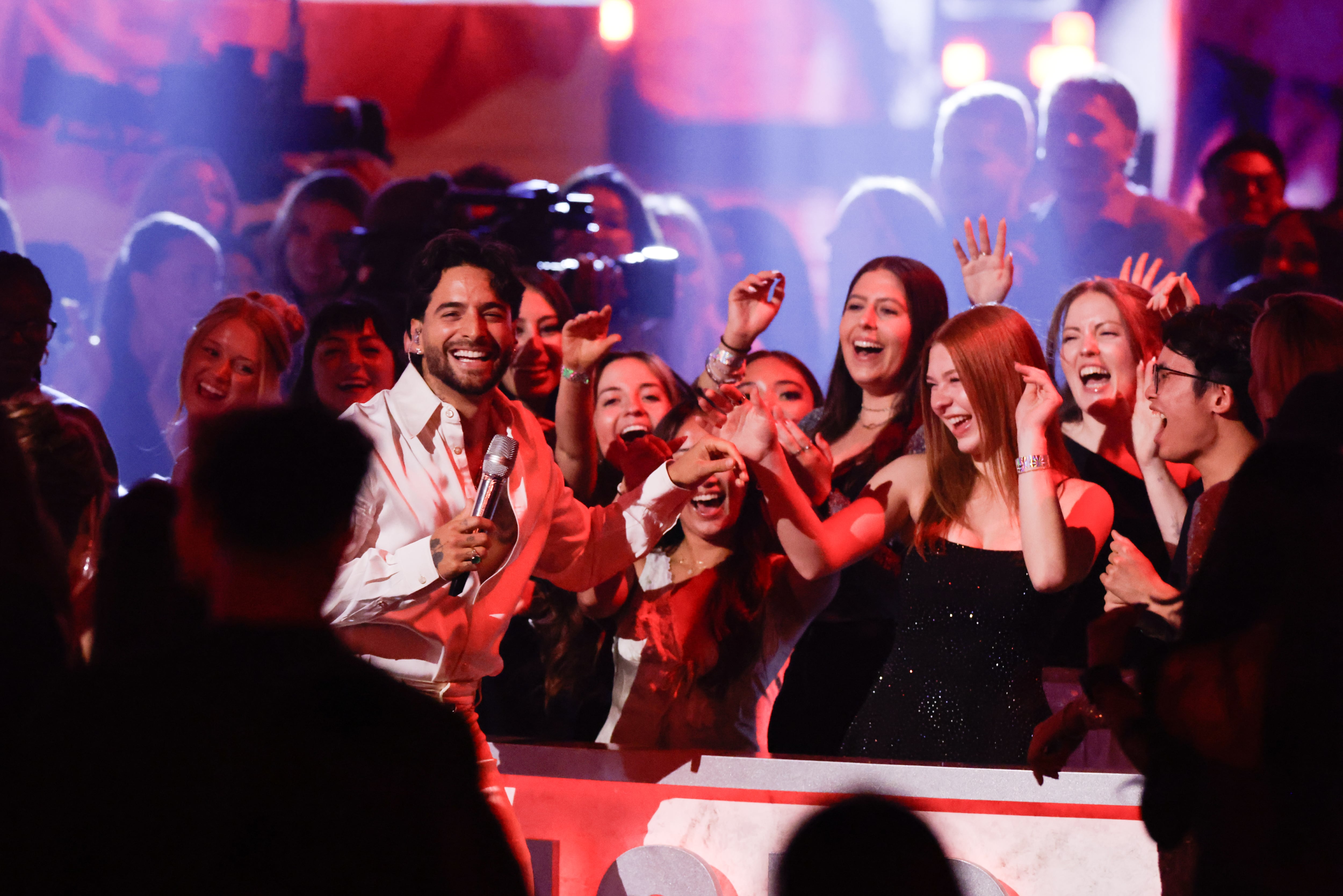 Maluma asiste a la 52ª edición de los American Music Awards en el MGM Grand de Las Vegas el 25 de mayo de 2026, evento transmitido en directo por CBS y Paramount+ en Estados Unidos.