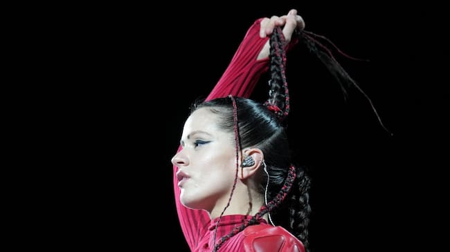Rosalia during the Motomami Tour. H.Bilbao / Europa Press via Getty Images