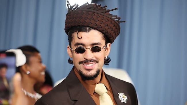 Bad Bunny attends the 2025 Met Gala Celebrating «Superfine: Tailoring Black Style» at Metropolitan Museum of Art on May 05, 2025 in New York City. Mike Coppola/MG25/Getty Images for The Met Museum/Vogue