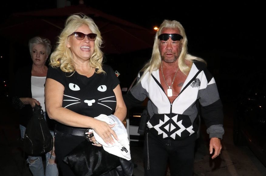 Duane Lee Dog Chapman and Beth Chapman are seen on November 26, 2018 in Los Angeles, CA. (Star Max/Getty Images)
