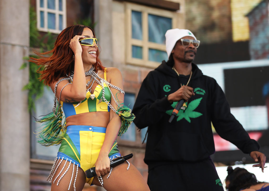 Anitta and Snoop Dogg at Coachella