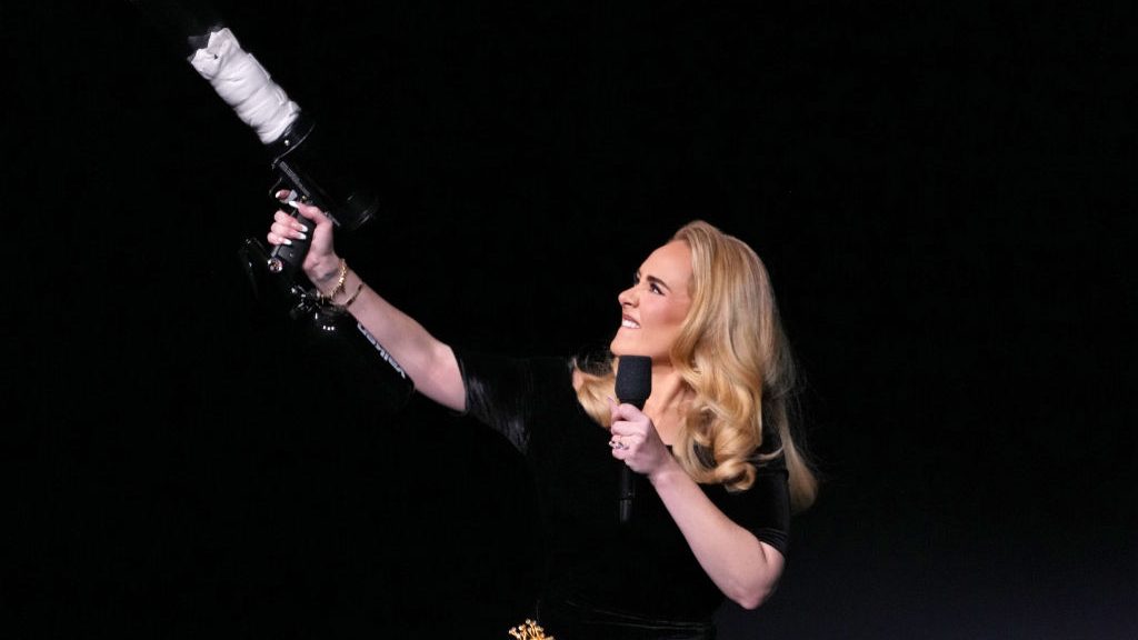 Adele On Throwing Objects on Stage