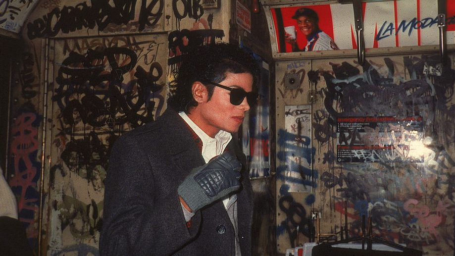 Michael Jackson's iconic white glove covered something up