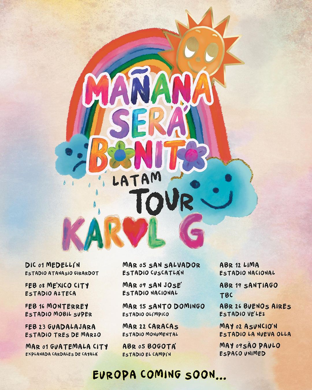 Karol G Announces 'Mañana Será Bonito Tour' In Latin America & Europe ...