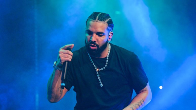 Drake performs onstage during "Lil Baby & Friends Birthday Celebration Concert" at State Farm Arena