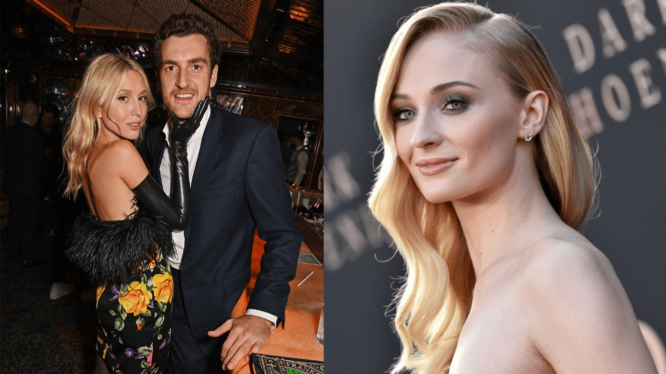 who is peregrine pearson, the man kissing sophie turner in paris