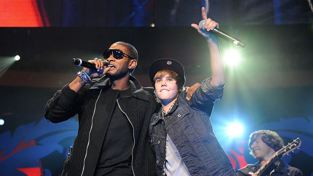 Justin Bieber Usher Diddy