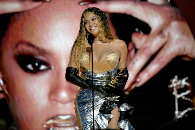 Beyoncé accepts Best Dance/Electronic Music Album for “Renaissance” 