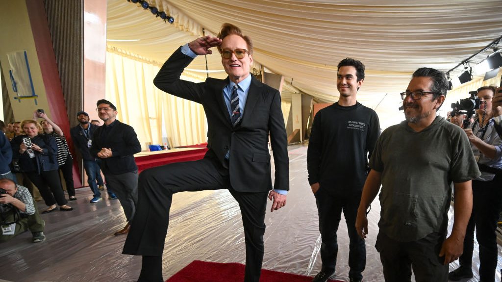 Conan O'Brien at The 96th Academy Awards Red Carpet Roll Out