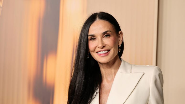 Demi Moore attends the 97th Annual Oscars Nominees Dinner