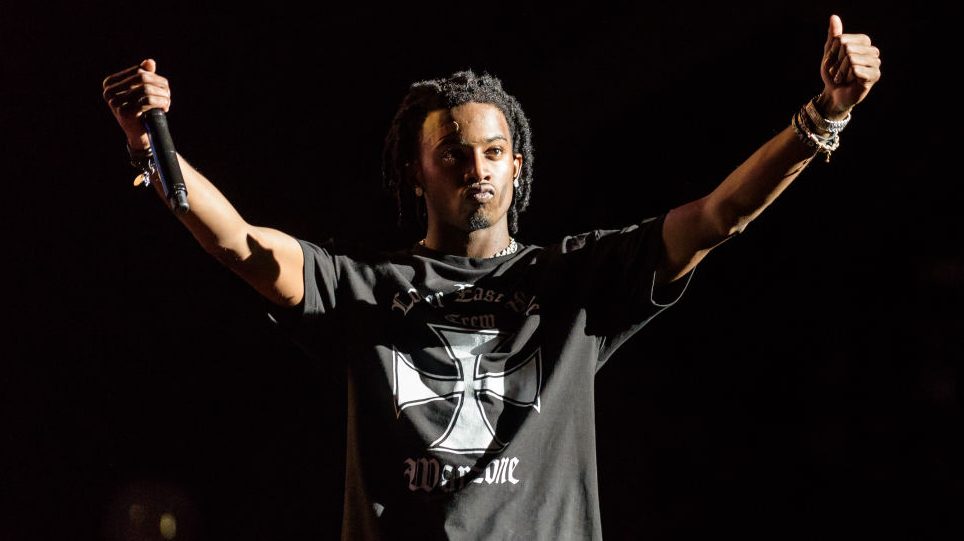 Rapper Playboy Carti performs during the 2018 Trillectro Festival