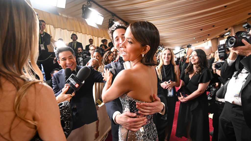 Adrien Brody, Halle Berry at the 97th Oscars