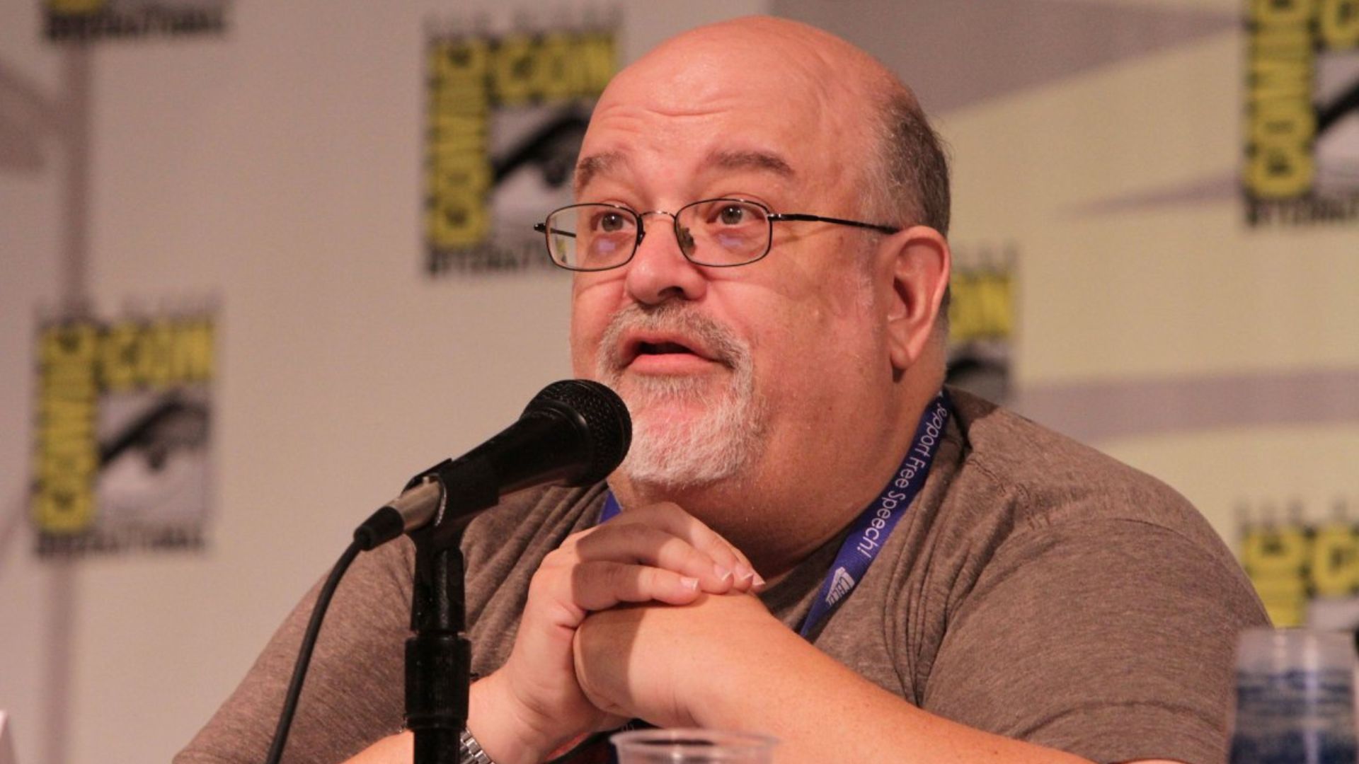 Peter David at the ComicCon