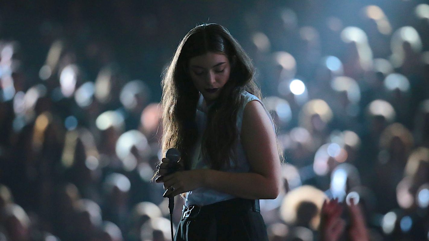 Lorde Hit Syndrome performs at the 56th Annual GRAMMY(R) Awards