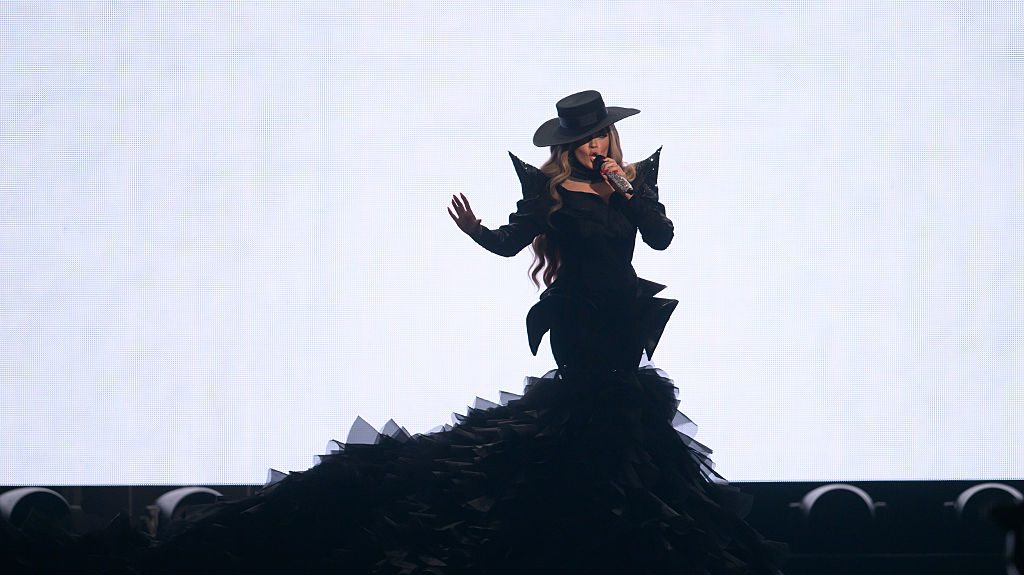 Melody representing Spain performs during the Semi Final Round 1 of the 69th Eurovision Song Contest Opening Ceremony at Messe Basel on May 13, 2025 in Basel, Switzerland