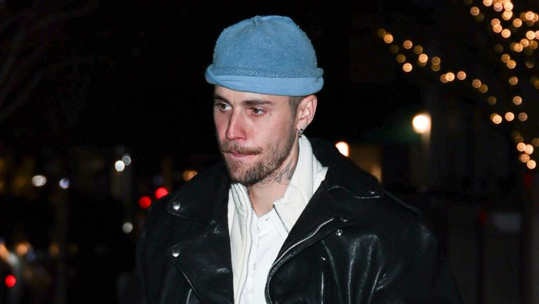 Justin Bieber is seen on The Upper East Side on January 31, 2025 in New York City