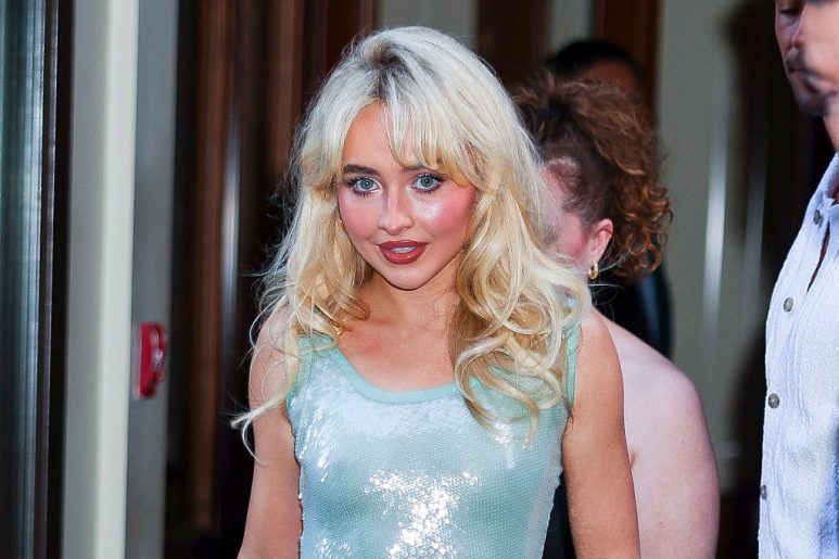 Sabrina Carpenter attends the 'Moda Operandi' Pre-Met Gala cocktail party at The Twenty Two Hotel
