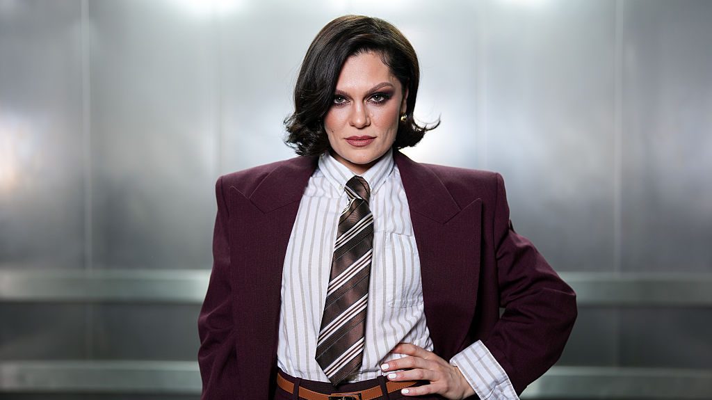 Jessie J poses backstage during the 2025 BAFTA Television Awards with P&O Cruises at The Royal Festival Hall on May 11, 2025 in London, England