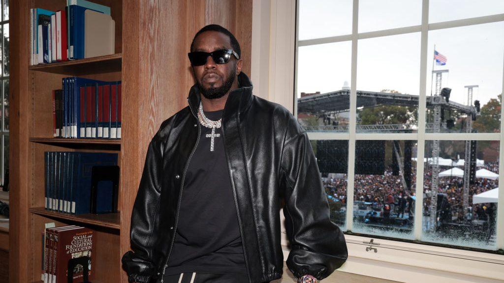 Sean "Diddy" Combs attends Sean "Diddy" Combs Fulfills $1 Million Pledge To Howard University At Howard Homecoming – Yardfest at Howard University on October 20