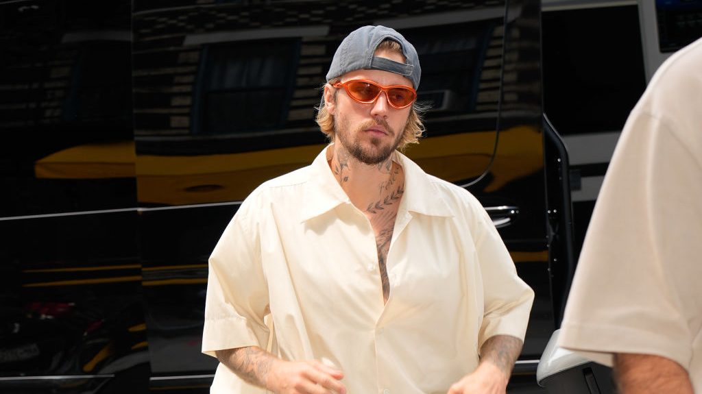 Justin Bieber es visto el 23 de junio de 2024
