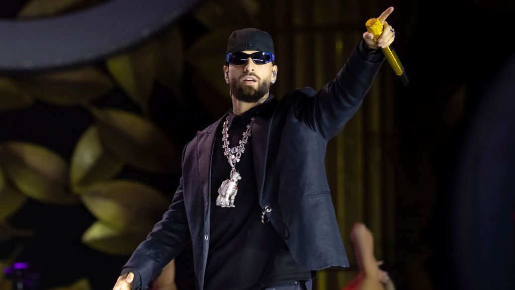 Maluma Performs At Plaza Santa Catalina In Las Palmas