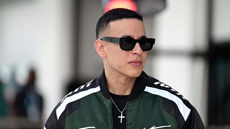 Daddy Yankee in the Pitlane during previews ahead of the F1 Grand Prix of Miami at Miami International Autodrome