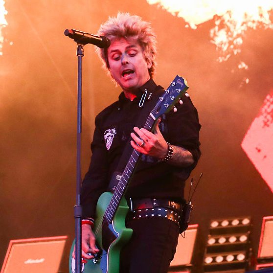 Green Day performs on the JaM Cellar Stage during the first day of BottleRock at the Napa Valley