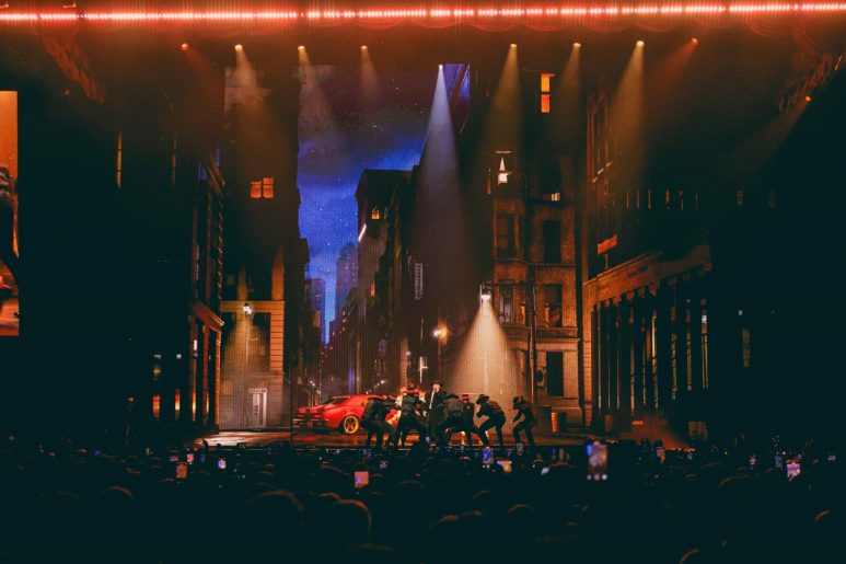 Rauw Alejandro performing on the 'Cosa Nuestra Tour' in Barcelona, final dates in Europe / Dara Cris