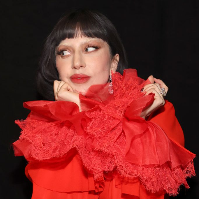 Lady Gaga attends the 2025 iHeartRadio Music Awards at Dolby Theatre in Los Angeles,