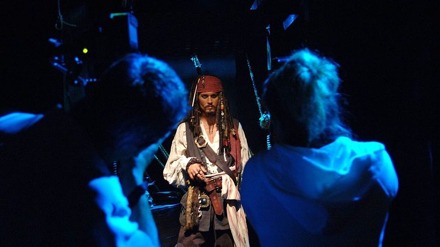 Johnny Depp Wax Figure Pirates of the Caribbean