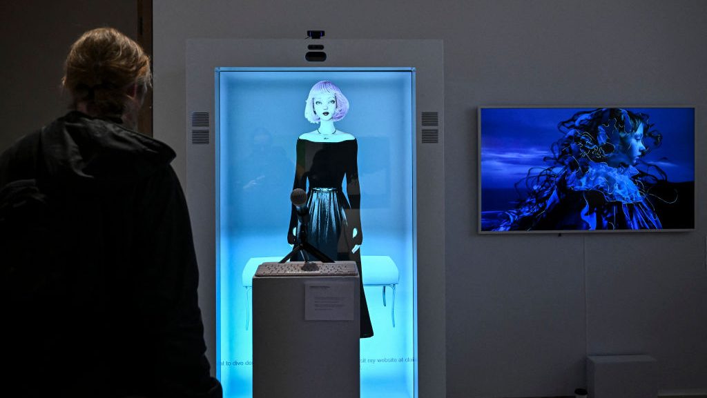 CORRECTION / US-ART-AUCTION-AI