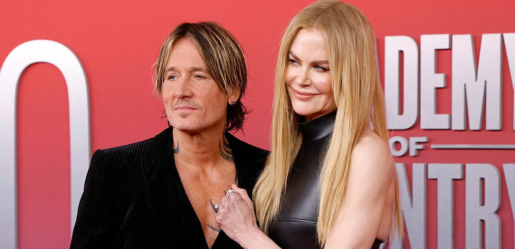 Keith Urban and Nicole Kidman attend the 2025 Academy of Country Music Awards at Omni Frisco Hotel at The Star on May 08, 2025 in Frisco, Texas.