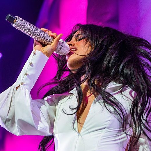 Camila Cabello performs on stage as part of the Yours, C Tour at AFAS Live on July 01, 2025