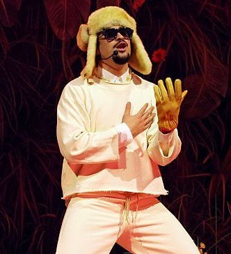Bad Bunny performs onstage during Night One of Bad Bunny: "No Me Quiero Ir De Aqui" Residencia En El Choli at Coliseo de Puerto Rico José Miguel Agrelot on July 11, 2025 in San Juan, Puerto Rico. Kevin Mazur/Getty Images